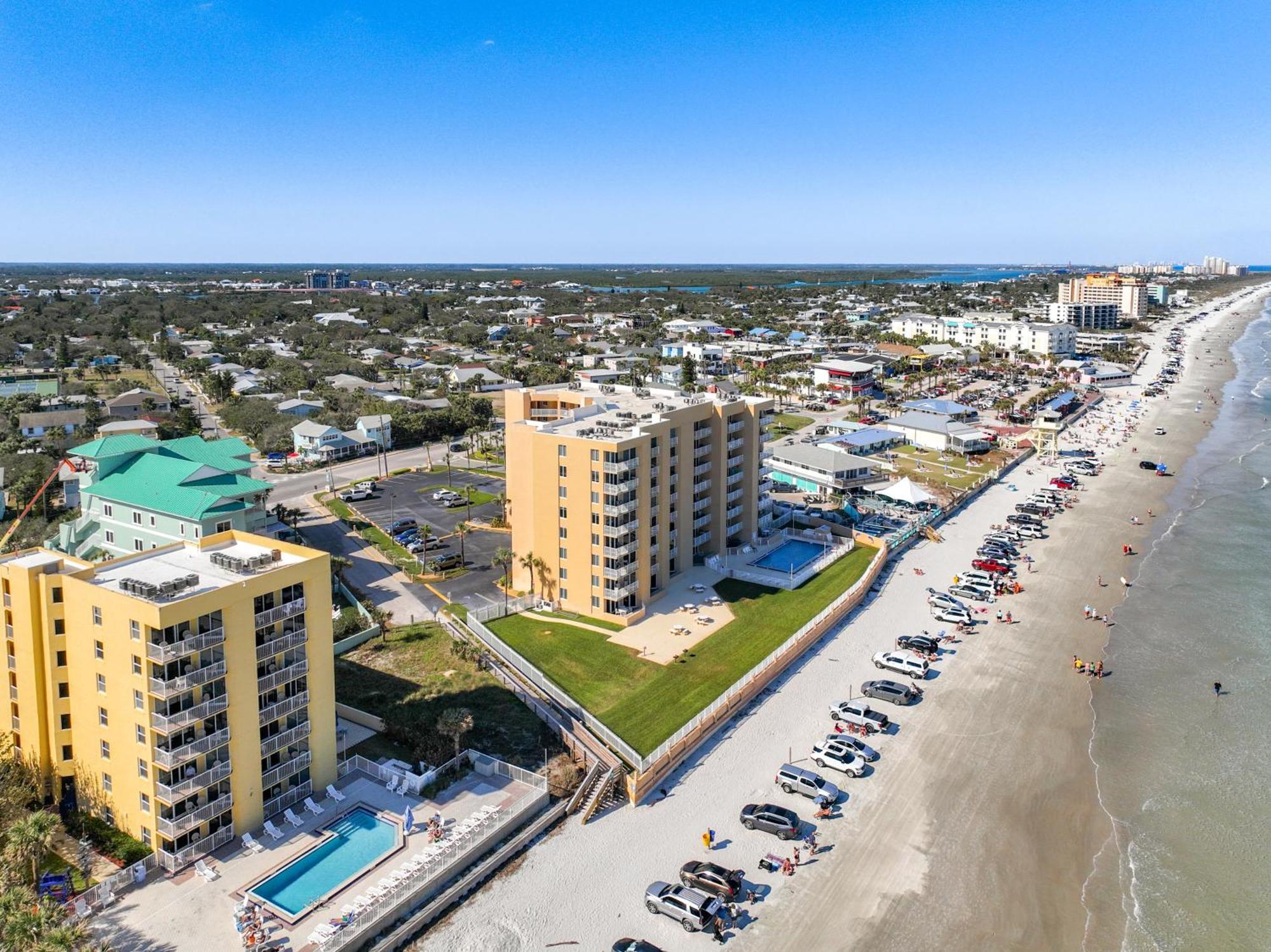 Вілла Oceanfront Balcony, Pool, Bbq, Steps To Flagler Ave Нью-Смірна-Біч Екстер'єр фото
